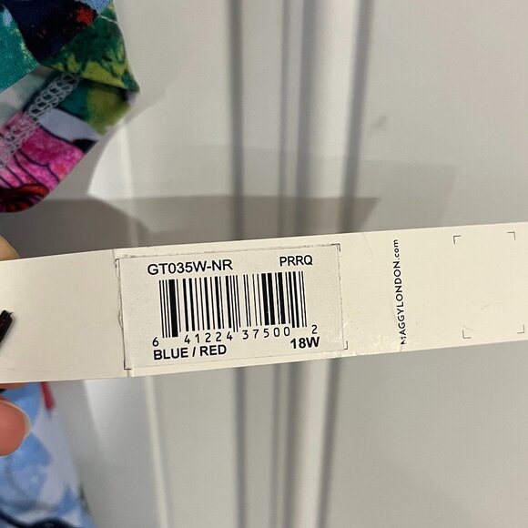 NWT Maggy London Floral fit & flare Dress - Picture 7 of 7